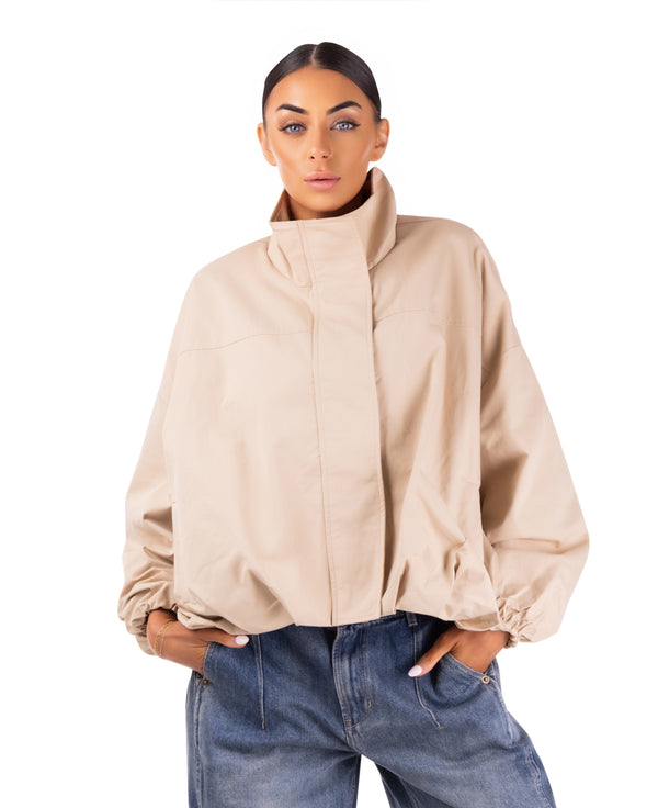 Abigail Cropped Trench Coat