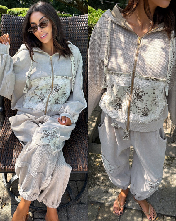 Vianna Patchwork Joggers